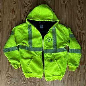 NWOT Mens Carhartt high-Visibility Jacket Class 3 Type R